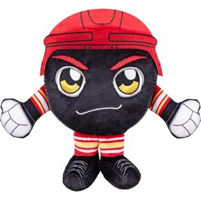 Bleacher Creatures Calgary Flames 8" NHL Kuricha Hockey Puck Sitting Plush - Soft Chibi Inspired Plush