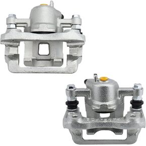 BRTEC 19B3100A 19B3101A Rear Left & Right Disc Brake Caliper Assembly for 2006-2009 Hyundai Azera, for 2006-2008 Hyundai Sonata New Rear Brake Calipers