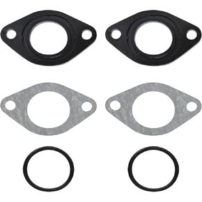 20mm 2 Pcs Carburetor Carb Carby Intake Carb Manifold Gasket Replacement parts Fit for 50cc 70cc 90cc 110cc 125cc Dirt Pit Bike ATV 4 Wheeler Quad Scooter Go Kart.