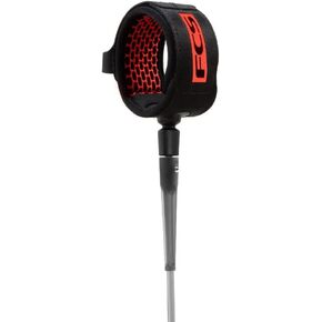 FCS All Round Essential Leash - Flame Red - 8 (eara-08f)