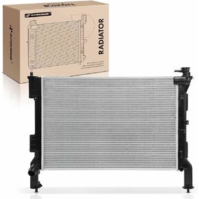 A-Premium Engine Coolant Radiator Assembly Compatible with Hyundai Sonata 2016-2019 & Kia Optima 2017-2020, 2.0L, Replace# 25310E6100