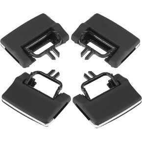 ACROPIX Front Left Right AC Vent Air Conditioning Vent Outlet Tab Clips Fit for Mercedes Benz GL450 ML350 ML550 - Pack of 4 Black