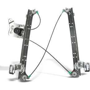 YHTAUTO Rear Power Window Regulator Driver Side Without Motor for Chevy Silverado Avalanche Suburban 1500 2500 3500 & GMC Sierra Yukon XL & Cadillac Escalade 2001-2006