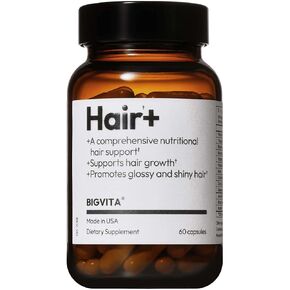 Hair Growth Supplement, Lab Tested for Thicker, Fuller Hair, Faster Growth with AnaGain™ Nu, Black Sesame Extract, Biotin, For Women & Men, Vegan, Made in USA – 2 Month Supply