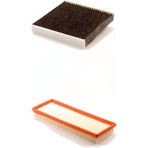 Air And Cabin Filters Kit For 2012-2017 Fiat 500 1.4L with Naturally Aspirated KFL-100016