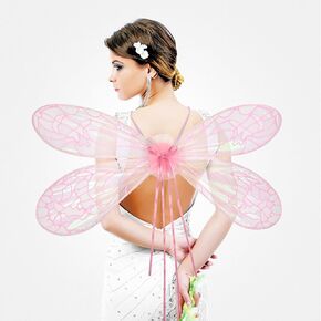 Hying Festival Costume Wings Sparkle Adult Fairy Wings Princess Angel Wing Dragonfly Wings Dress Up Accessories for Women