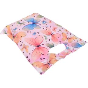 NUOMI Butterfly Plastic Merchandise Bags with Die Cut Handle 100 Pcs Glossy Retail Bags for Shopping, Gifts Wrapping, Goodies, Party Favors, Birthdays