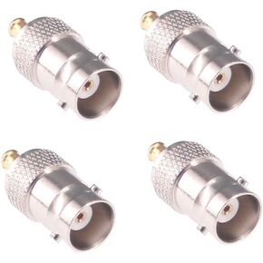 4pcs MCX Male to BNC Female Connector RF Coaxial Coax Adapter(F70-4)