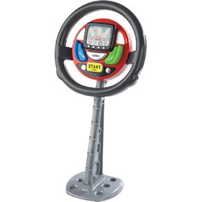 Casdon Sat Nav Steering Wheel - Toy Driving Wheel with Spoken Commands, Flashing Lights, & Motoring Sounds - Suitable for Preschool Toys - Playset for Children Aged 3+
