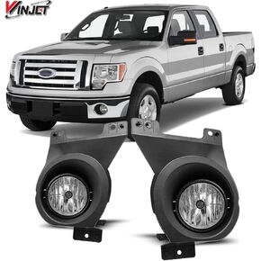 Winjet WJ30-0609-09 OEM Series for [2009-2010 Ford F-150] Driving Fog Lights