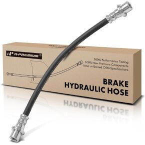 A-Premium Front Side Brake Hydraulic Hose Compatible with Select Lexus and Toyota Models - GX460 2010-2017, GX470 2003-2009, 4Runner 2003-2017, FJ Cruiser 2007-2014 - Replace# 9094702D35, 9094702F20