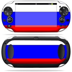 MightySkins Skin Compatible with PS Vita PSVITA Playstation Vita Portable wrap Sticker Skins Russian Flag