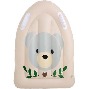 Inflatable Surf Body Board with Handles, Boogie Boards for Beach,Portable Swimming Surfboard for Kids Learning Surfing & Swimming，Lightweight Swiming Surf Board for Summer Floating Fun-Bear Head in Kuwait