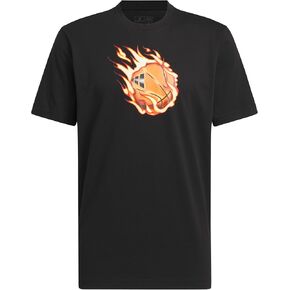 adidas Men's On Fire Graphic Basketball T-shirt