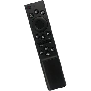 Voice Remote Control Replacement for Samsung QN32Q60CAFXZA QN43Q60CAFXZA QN50Q60CAFXZA QN55Q60CAFXZA QN65Q60CAFXZA QN70Q60CAFXZA QN75Q60CAFXZA QN85Q60CAFXZA Smart QLED TV