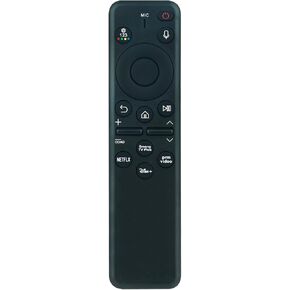Voice Replacement Remote Applicable for Samsung Crystal UHD CU8000 TV UN43CU8000FXZA UN50CU8000FXZA UN55CU8000FXZA UN65CU8000FXZA UN75CU8000FXZA UN85CU8000FXZA UN43CU8000F UN50CU8000F UN55CU8000F