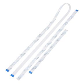 Raspberry Pi Camera Ribbon Cable, Camera Cable for Raspberry Pi, 3pcs/set 15 Pin Flat Ribbon Cable, Raspberry Pi Camera Ribbon, White Flexible Flat Cable for Raspberry Pi Module Camera