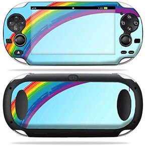 MightySkins Skin Compatible with PS Vita PSVITA Playstation Vita Portable wrap Sticker Skins Rainbow