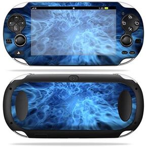 MightySkins Skin Compatible with PS Vita PSVITA Playstation Vita Portable wrap Sticker Skins Blue Mystic