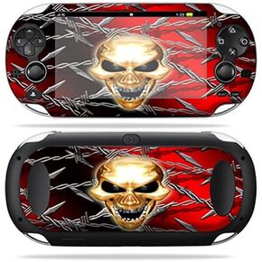 MightySkins Skin Compatible with PS Vita PSVITA Playstation Vita Portable wrap Sticker Skins Pure Evil