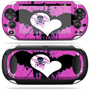 MightySkins Skin Compatible with PS Vita PSVITA Playstation Vita Portable wrap Sticker Skins Poison Heart