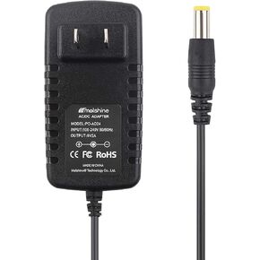 Molshine Compatible for Brother P-Touch Label Maker AD24 AD-24 PT-D210 PT-D200 PT-1880 PT-2730 PT-1230 PT-1290 9V AC DC Power Supply Adapter ((4.9ft))