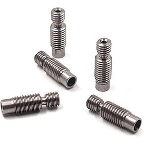 All-Metal Heatbreak Throat for V6 RepRap 3D Printer Hotend 1.75mm (Pack of 5pcs)