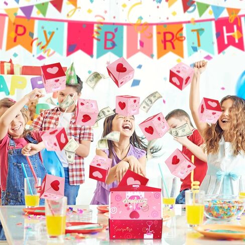 انفجار صندوق هدايا مفاجأة عيد الميلاد، صندوق هدايا عيد ميلاد سعيد، صندوق أموال مضحك كهدية نقدية، هدايا عيد ميلاد للنساء والرجال أفضل صديق وصديقة وزوجة وأخت... in Kuwait