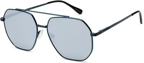 Retro Oversized Square Polarized sunglasses for Women Men, Vintage UV Protection Large Metal Sun Glasses VF2207 in Saudi Arabia