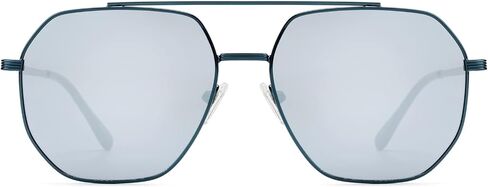 Retro Oversized Square Polarized sunglasses for Women Men, Vintage UV Protection Large Metal Sun Glasses VF2207 in Saudi Arabia