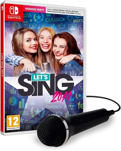 Let's Sing 2019 + 1 ميكروفون (نينتندو سويتش) in Kuwait