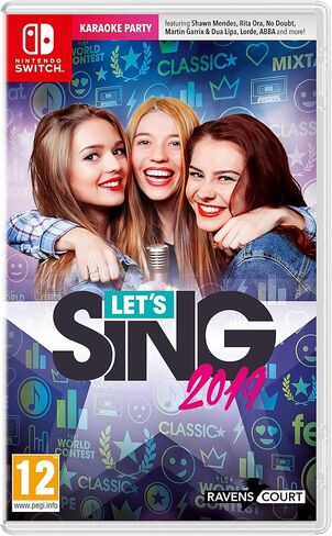 Let's Sing 2019 + 1 ميكروفون (نينتندو سويتش) in Kuwait