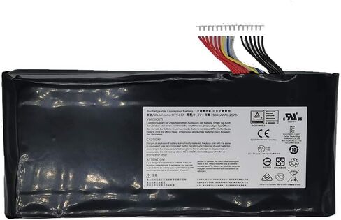 Fully New BTY-L77 Replacement Laptop Battery Compatible with MSI GT72 2QD GT72S 6QF GT80 2QE Series WT72 MS-1781 MS-1783 2PE-022CN 2QD-1019XCN 2QD-292XCN - 11.1V 83.25Wh/7500mAh in Saudi Arabia