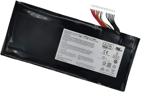 Fully New BTY-L77 Replacement Laptop Battery Compatible with MSI GT72 2QD GT72S 6QF GT80 2QE Series WT72 MS-1781 MS-1783 2PE-022CN 2QD-1019XCN 2QD-292XCN - 11.1V 83.25Wh/7500mAh in Saudi Arabia