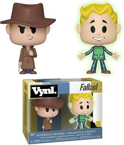 Funko VYNL: Fallout - Adamantium and Stranger, Multicolor (35263) in Saudi Arabia
