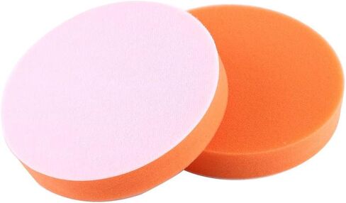 Buffing Polishing Pads, Qiilu 10Pcs 6" Sponge Polishing Buffing Waxing Pad Kit Tool for Car Buffer Polisher Compounding Polishing and Waxing in Saudi Arabia