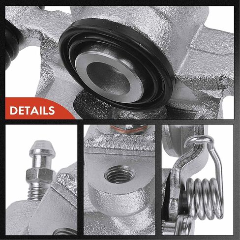 مجموعة فرجار قرص الفرامل A-Premium بدون دعامة متوافقة مع موديلات مختارة من Ford وMazda - Probe, 626, MX-6 1993-1997 - جانب الراكب الخلفي الأيمن in Saudi Arabia