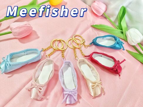Dark Green Ballet Dancer Gift Keychain Cute Shoe Keyring Dancing Pointe Shoes for Party Backpack Aesthetic Jewelry Bag Charms Purse for Women Girls in Saudi Arabia