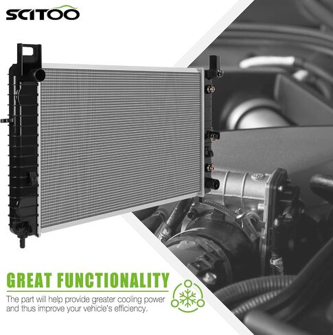 استبدال المبرد SCITOO 2334 مناسب 2002-2005 لكاديلاك إسكاليد 5.3L 1999-2006 2011 لسيارة شيفروليه لسيلفرادو 1500 4.8L 5.3L 6.2L 1999-2000 لسيارة شيفروليه لسيلفرادو 2500 5.3L in Saudi Arabia