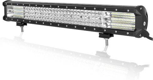 Willpower 23 Inch 570W Led Light Bar Flood Beam Led Bar 12V 24V Waterproof Offroad Driving Lights Fog Lamps for 4x4 Truck Boat Tractor Car Pickup ATV UTV SUV Boat in Saudi Arabia