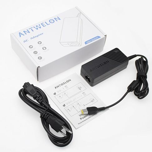 شاحن كمبيوتر محمول 65 وات لجهاز Lenovo Thinkpad T430 T440 T450 T460 T460S T470 T470S T540P T560 E450 E531 L440 L460 L470 X240 X250 X270 Ideapad G50 G70 Z40 Z50 20V 3.25A AC محول سلك إمداد الطاقة in Kuwait