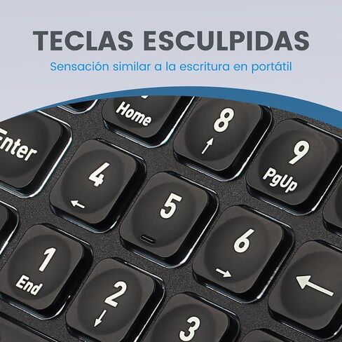 Perixx PERIBOARD-332 Teclado Mini USB retroiluminado con Cable - Teclas de tijera tipo X - Retroiluminación Blanca - Negro - QWERTY Español in Saudi Arabia