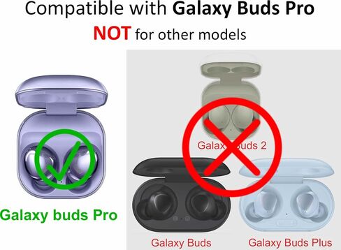 12 Pairs Ear Tips for Galaxy Buds Pro, Replacement L/M/S 3 Size Silicone Eartips Earbuds Cover Compatible with Samsung Galaxy Buds Pro SM-R190 Phantom Black in Saudi Arabia