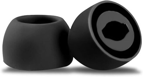 12 Pairs Ear Tips for Galaxy Buds Pro, Replacement L/M/S 3 Size Silicone Eartips Earbuds Cover Compatible with Samsung Galaxy Buds Pro SM-R190 Phantom Black in Saudi Arabia