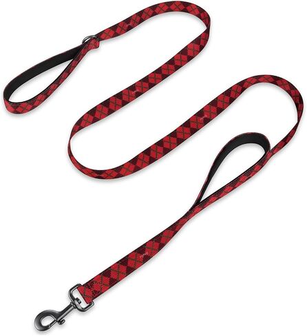 Hyhug Pets 6 Feet Adjustable Long Dog Leash, Soft and Colorfast Webbing Lead for Pup Dogs Professional Training and Daily Use Walking. (Small, Camo Green) in Saudi Arabia