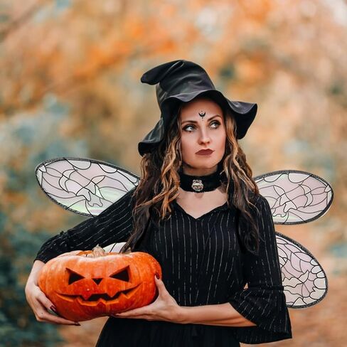 Hying Festival Costume Wings Sparkle Adult Fairy Wings Princess Angel Wing Dragonfly Wings Dress Up Accessories for Women in Saudi Arabia