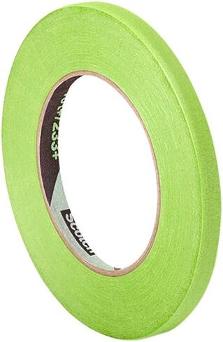 3M 233+ Masking Tape, 0.375" Width x 55M Length (Pack of 12) in Saudi Arabia