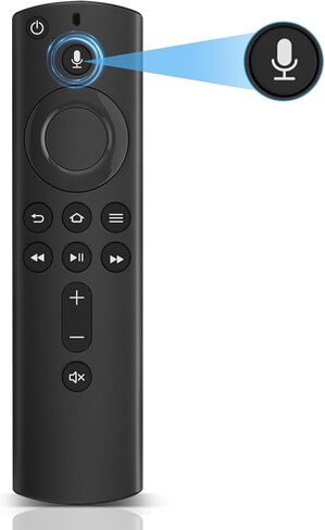 جهاز التحكم عن بعد الصوتي البديل L5B83H (الجيل الثاني) مناسب لعصا التلفزيون الذكية Amazon Fire (Lite، الجيل الثاني، الجيل الثالث، 4K)، مناسب للجيل الثالث من Amazon Fire Smart TV، مناسب لمكعب التلفزيون الذكي AMZ Fire (الجيل الأول والثاني) in Kuwait