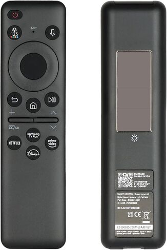 BN59-01432A Solar Voice Remote Control Compatible with Samsung Neo QLED 8K HDR Smart TVs 65QN800C 65QN900C 65QN900C 75QN900C Replacement Controller with Netflix PrimeVideo TvPlus Buttons in Saudi Arabia