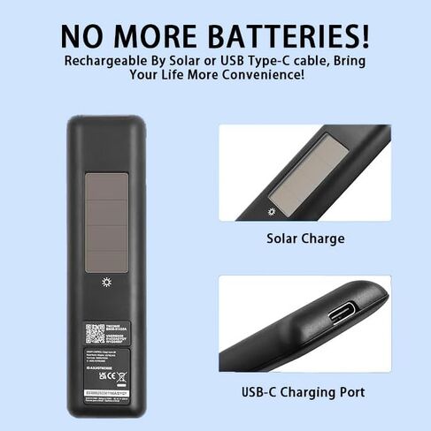 BN59-01432A Solar Voice Remote Control Compatible with Samsung Neo QLED 8K HDR Smart TVs 65QN800C 65QN900C 65QN900C 75QN900C Replacement Controller with Netflix PrimeVideo TvPlus Buttons in Saudi Arabia